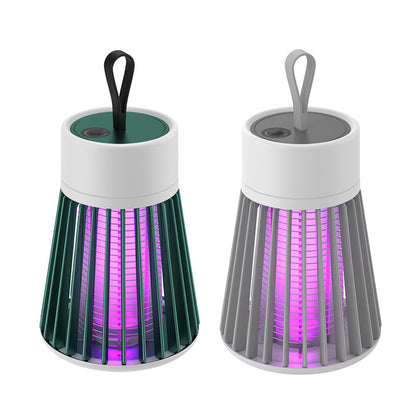 Eco-Friendly Electric Mosquito Trap in Green and Gray