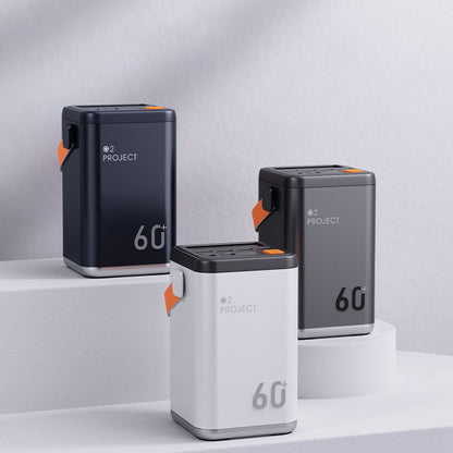 Eco-Friendly Outdoor Power Bank with Fast Charging