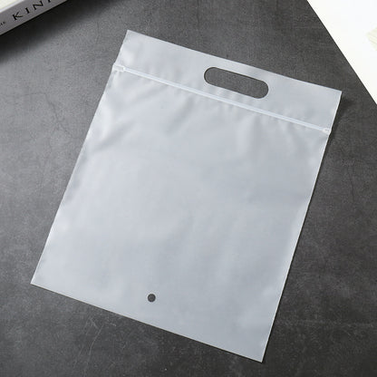 Eco-Friendly Reusable Storage Bags with Handle Cutout - Medium Size