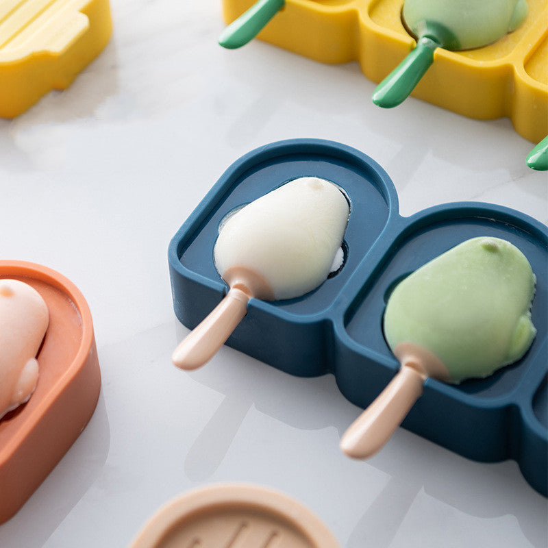 Penguin Silicone Ice Cream Molds - Eco-Friendly Fun