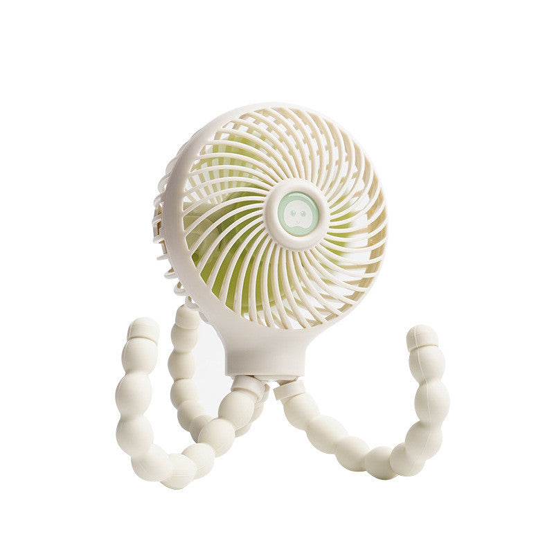 Portable Mini USB Charging Fan - Handheld & Stroller Friendly