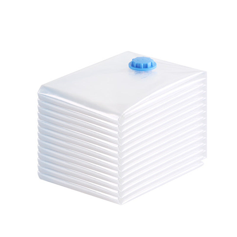 Collapsible water storage container with blue cap, eco-friendly and portable