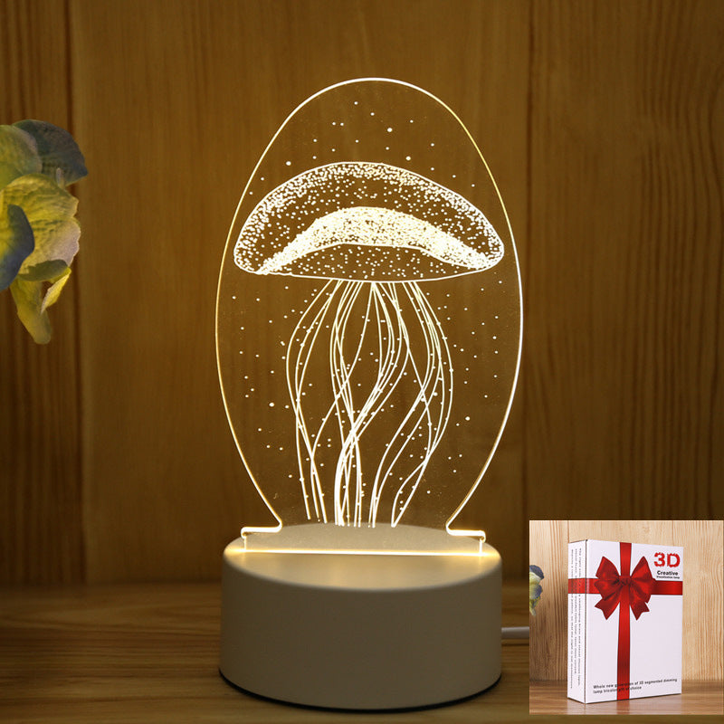 Energy-Efficient 3D LED Bear Lamp for Eco-Friendly Decor
