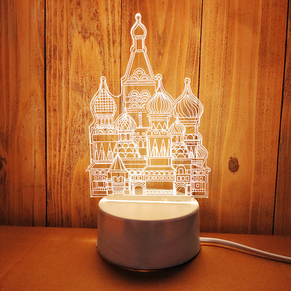 Energy-Efficient 3D LED Bear Lamp for Eco-Friendly Decor