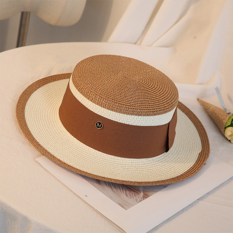 Elegant Eco-Friendly Straw Beach Hat for Women