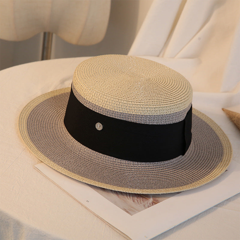 Elegant Eco-Friendly Straw Beach Hat for Women