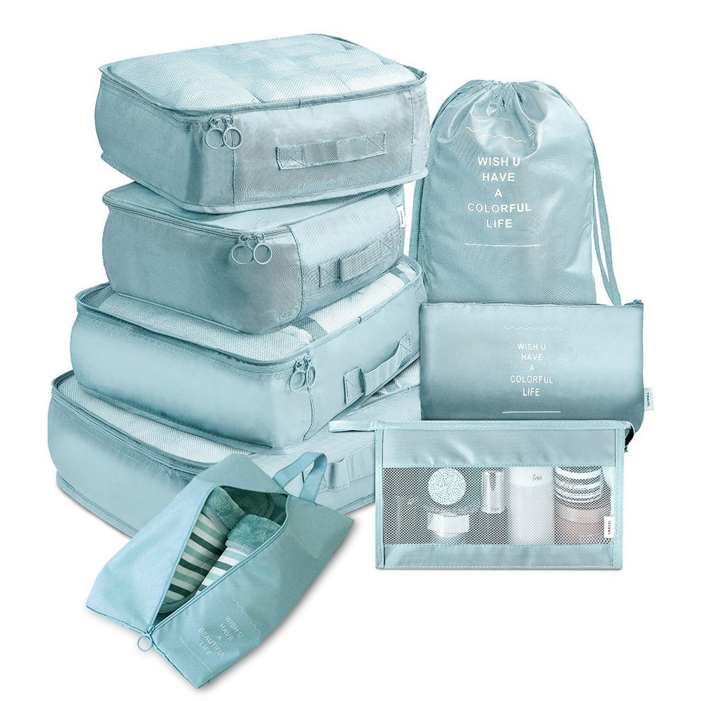 Eco-Friendly Travel Packing Cubes & Bags Set for Sustainable Organization