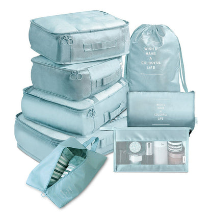 Eco-Friendly Travel Packing Cubes & Bags Set for Sustainable Organization