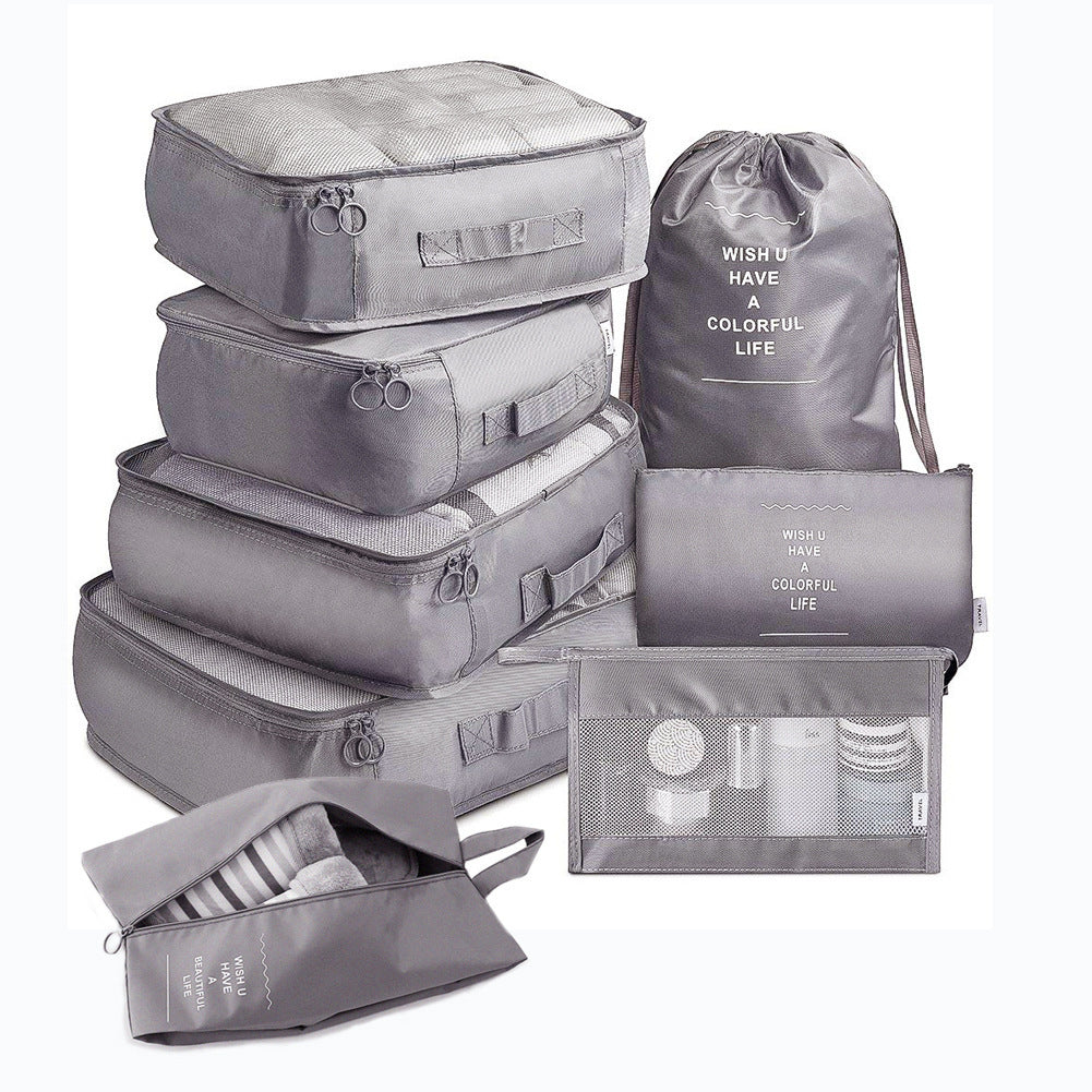 Eco-Friendly Travel Packing Cubes & Bags Set for Sustainable Organization