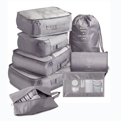 Eco-Friendly Travel Packing Cubes & Bags Set for Sustainable Organization