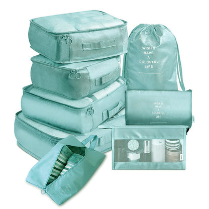 Eco-Friendly Travel Packing Cubes & Bags Set for Sustainable Organization