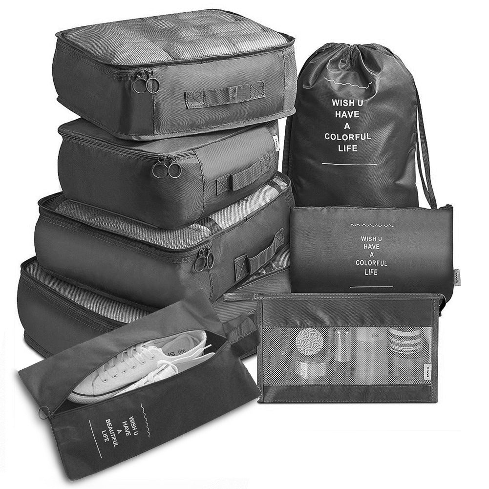 Eco-Friendly Travel Packing Cubes & Bags Set for Sustainable Organization