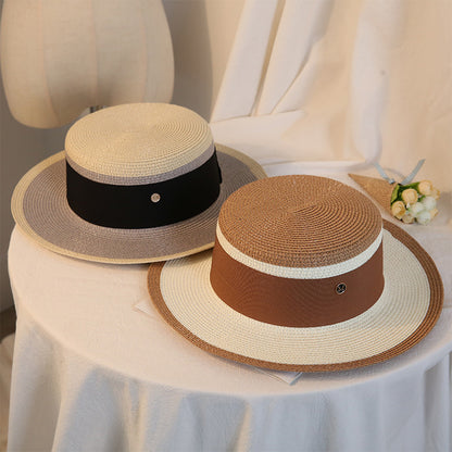 Eco-friendly straw hats with natural fiber design