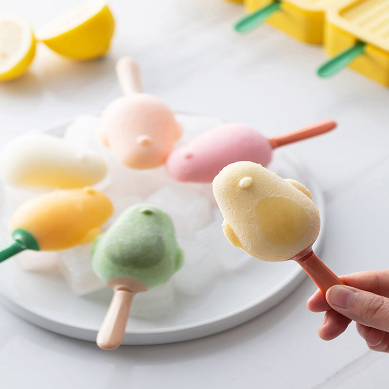 Penguin Silicone Ice Cream Molds - Eco-Friendly Fun