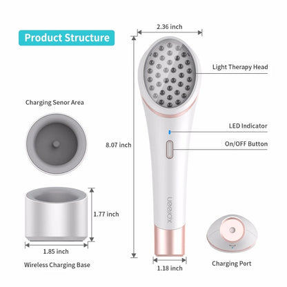 Handheld LED Acne Therapy Device for Clearer Skin