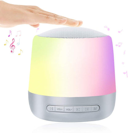 Colorful LED White Noise Bluetooth Speaker for Relaxation