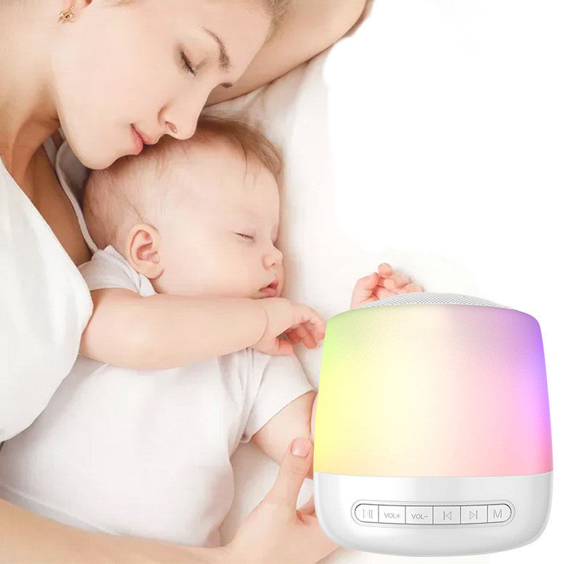 Colorful LED White Noise Bluetooth Speaker for Relaxation