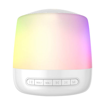 Colorful LED White Noise Bluetooth Speaker for Relaxation