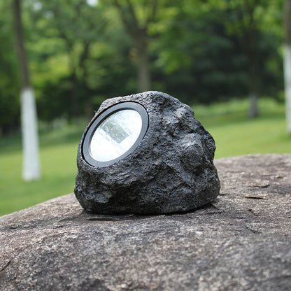 Solar Rock Garden Light - Eco-Friendly Outdoor Lighting
