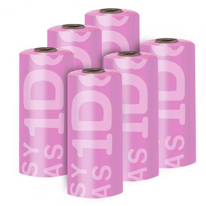 Eco-Friendly Pink Toilet Paper Rolls - Biodegradable & Plastic-Free
