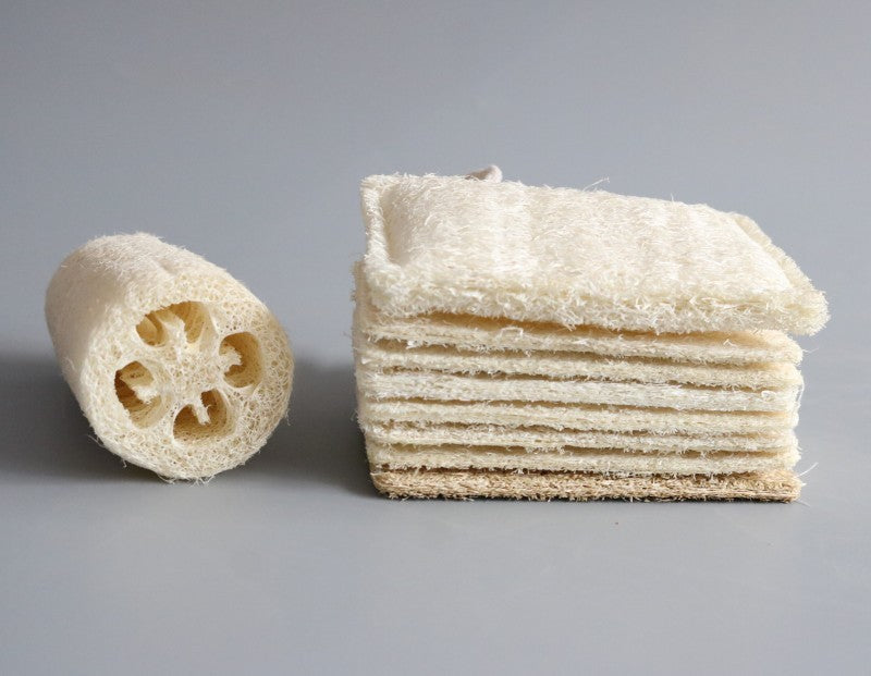Eco-Friendly Natural Loofah Sponge for Exfoliation
