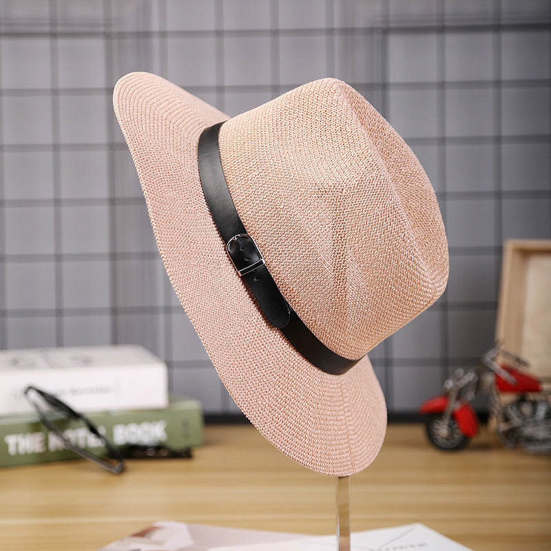 Sun-Proof Autumn Straw Hat for Seniors