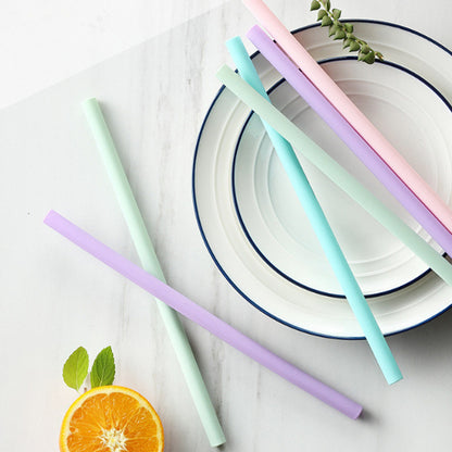 Eco-Friendly Silicone Folding Baby Bottles with Straw