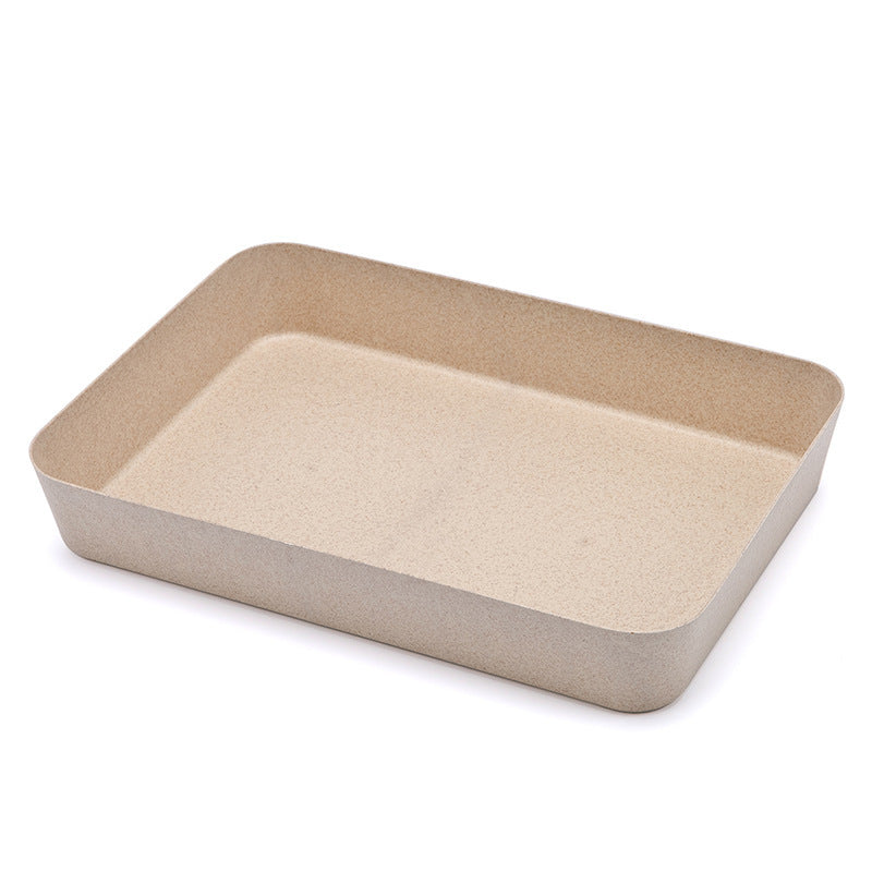 Eco-Friendly Wheat Straw Storage Box for Kitchen