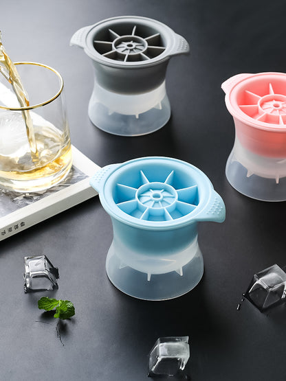 Eco-Friendly Silicone Hockey Puck Ice Tray