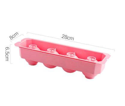 Eco-Friendly Silicone Hockey Puck Ice Tray