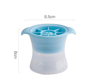 Eco-Friendly Silicone Hockey Puck Ice Tray