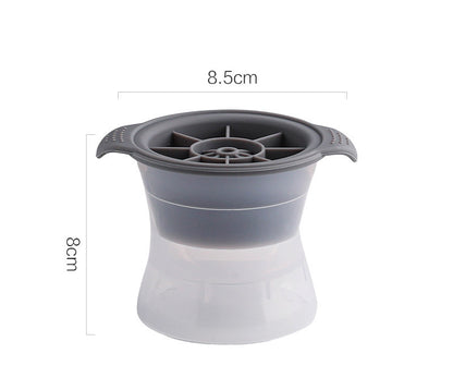 Eco-Friendly Silicone Hockey Puck Ice Tray