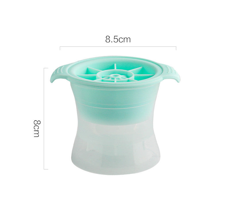 Eco-Friendly Silicone Hockey Puck Ice Tray