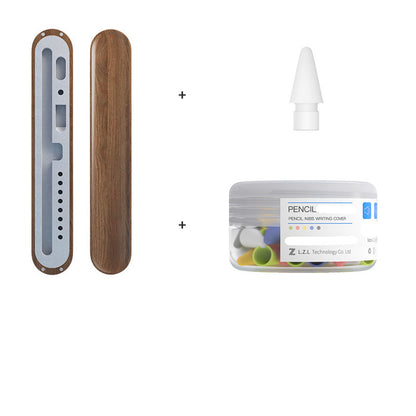 Eco-Friendly Wooden Toothbrush Set with Silicone Covers and Replaceable Heads