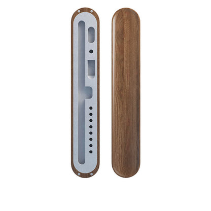 Eco-Friendly Walnut Storage Box for iPad & Stylus