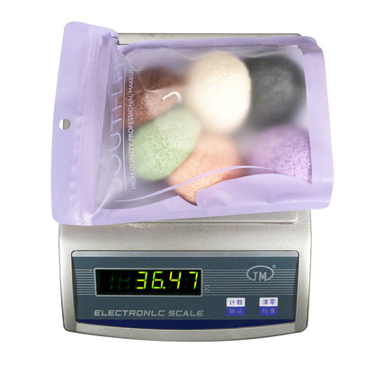 Multicolored Teardrop Eco-Friendly Makeup Sponges