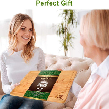 Eco-Friendly Bamboo Cutting Board - Sustainable Kitchen Essential