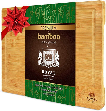Eco-Friendly Bamboo Cutting Board - Sustainable Kitchen Essential
