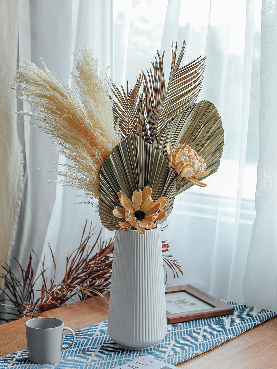 Natural Dried Fructose Dragon Blood Palm Fan Leaves – Boho Wedding & Home Décor