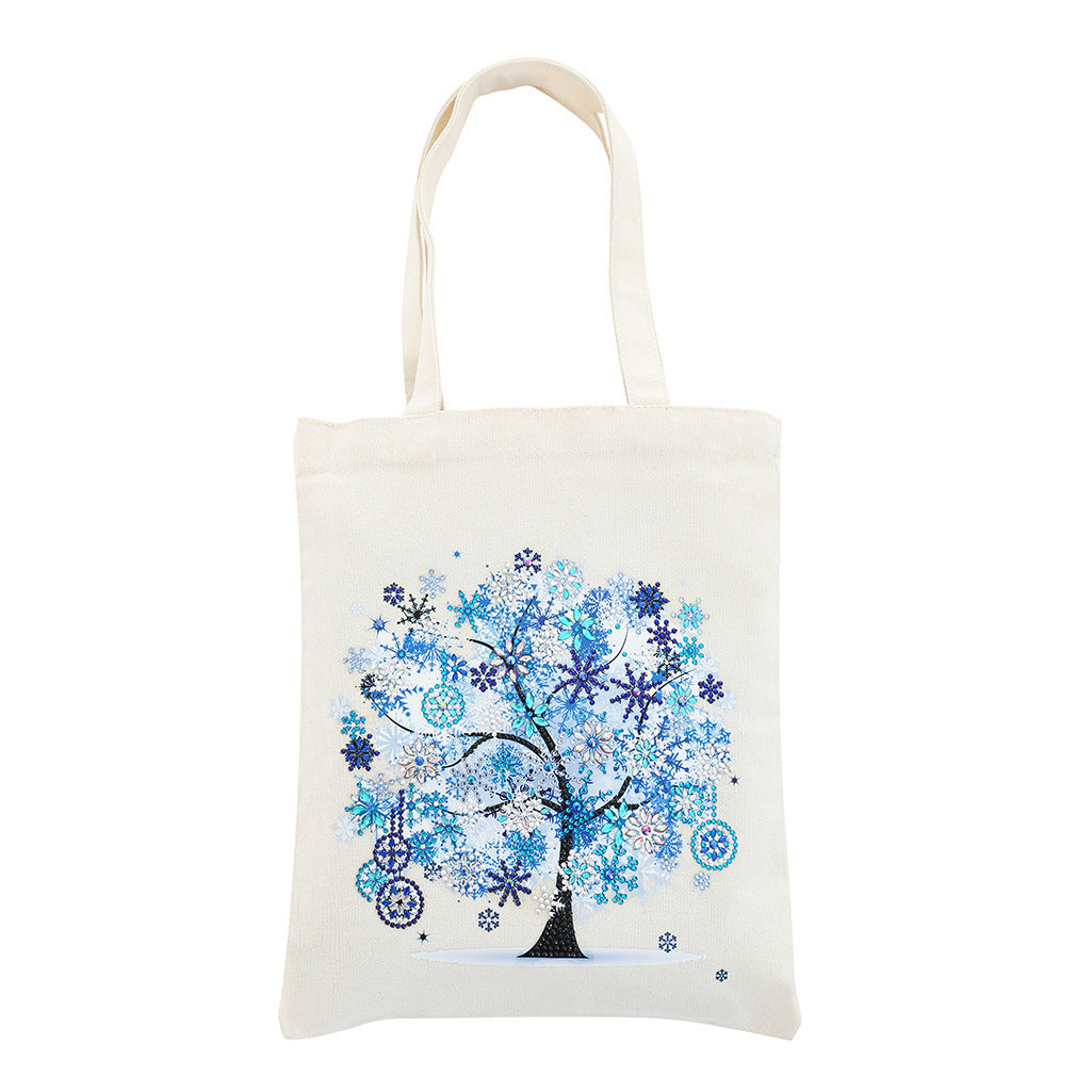 Eco-Friendly DIY Diamond Painting Tote Bag