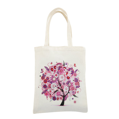 Eco-Friendly DIY Diamond Painting Tote Bag