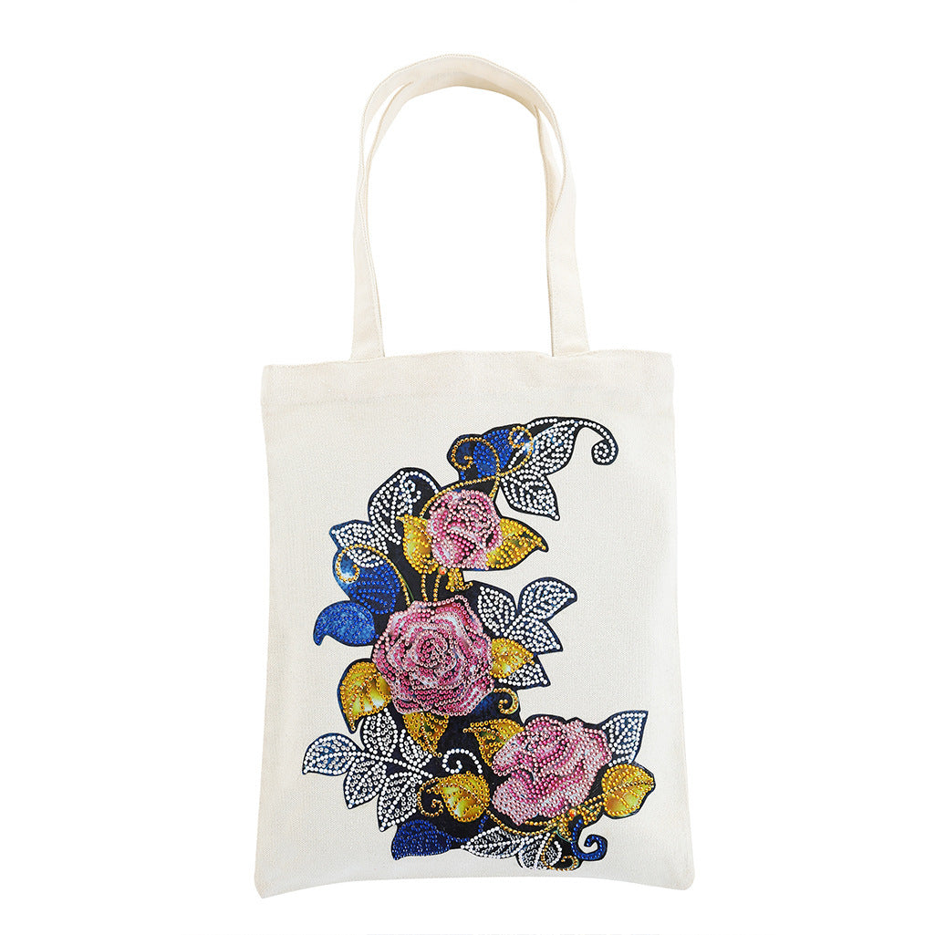 Eco-Friendly DIY Diamond Painting Tote Bag