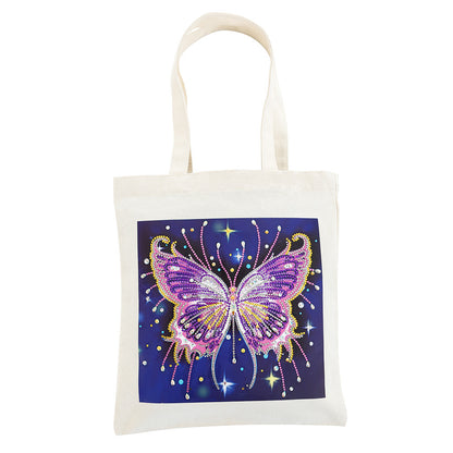 Eco-Friendly DIY Diamond Painting Tote Bag