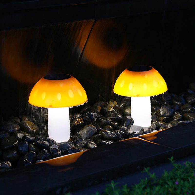 Solar Mushroom Garden Lights - Eco-Friendly Outdoor Décor