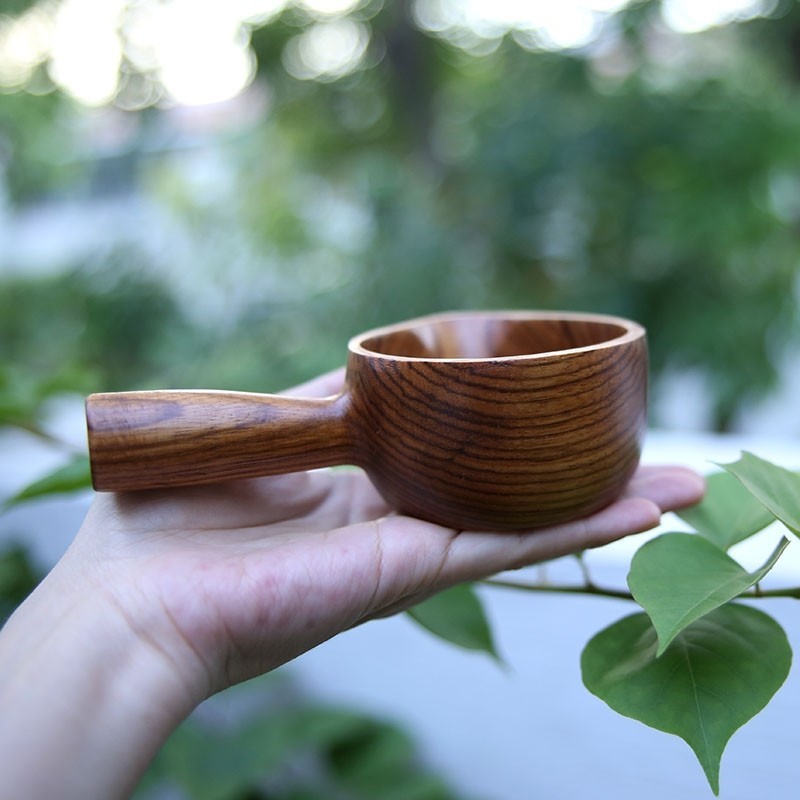 Natural Wooden Scoops for Kitchen & Bath - Eco-Friendly, Durable, Biodegradable