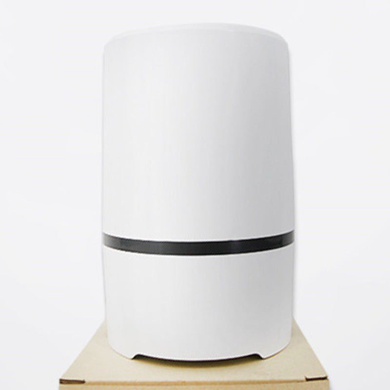 Eco-Friendly Cylindrical Air Purifier with Reusable Filters