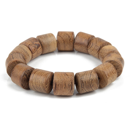 Eco-Friendly Wooden Bead Bracelet - Sustainable Style