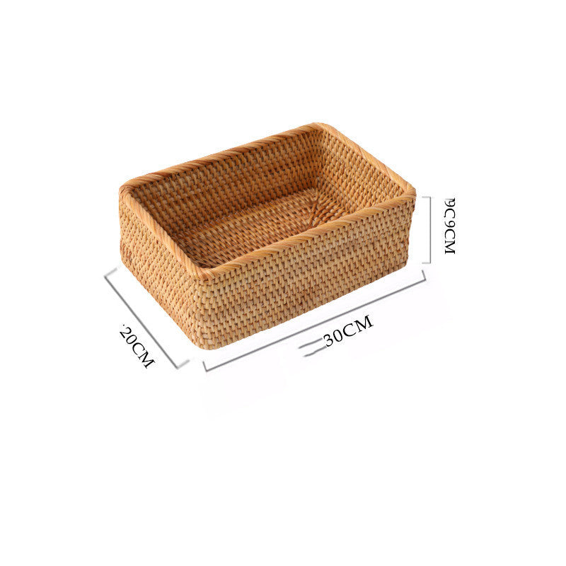 Eco-Friendly Rattan Stackable Storage Box