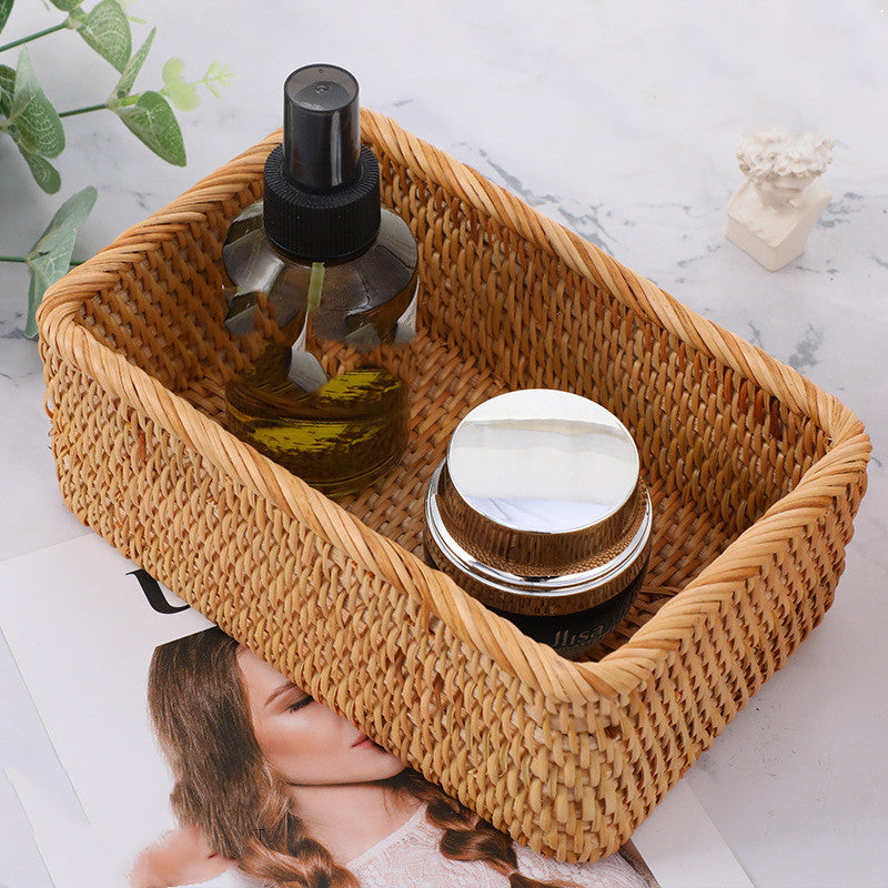 Eco-Friendly Rattan Stackable Storage Box