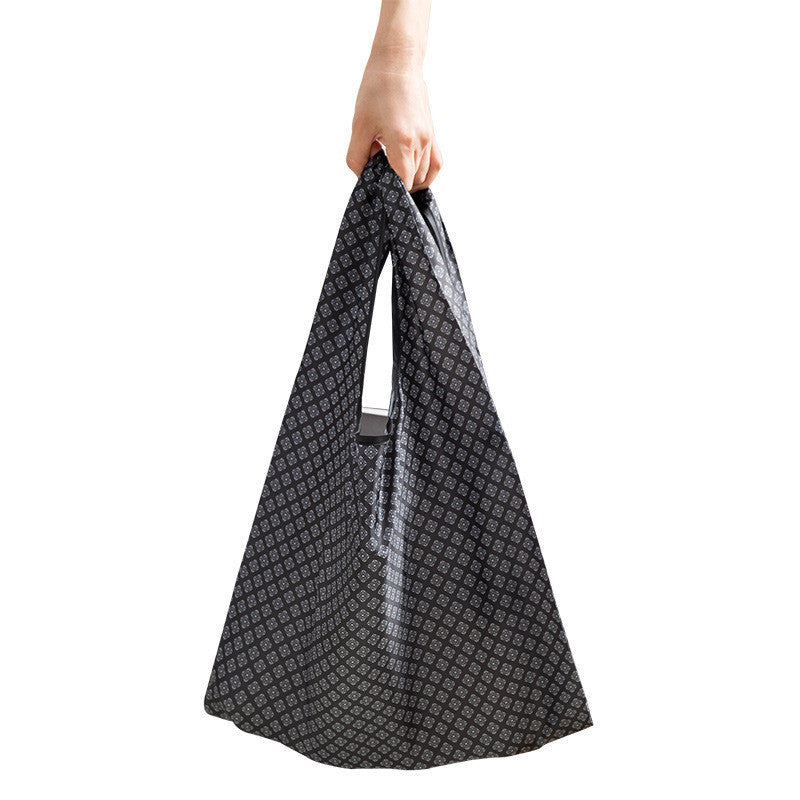 Eco-Friendly Waterproof Folding Shopping Bag - Rainbow Stripes
